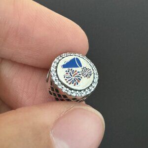 Pandora Dangle Charm Cheerleader Go Team! Charm